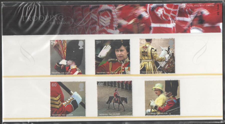 (image for) 2005 Trooping The Colour Royal Mail Presentation Pack 372